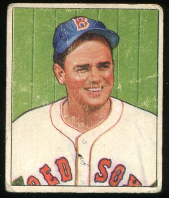1950 Bowman #45 Al ''Zeke'' Zarilla Red Sox - Low #