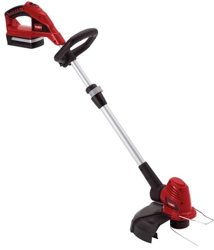 String Trimmer Cordless Battery Weed Wacker Adjustable Length Auto Line Feed