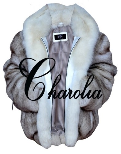 HANDMADE WOMEN'S 100% REAL NORWEGIAN BLUE FOX FUR HOODIE JACKET COAT ALL SIZES