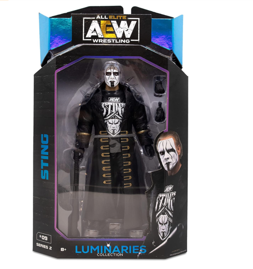 超レア AEW スティング STING Justice キャップ（AEW Revolution
