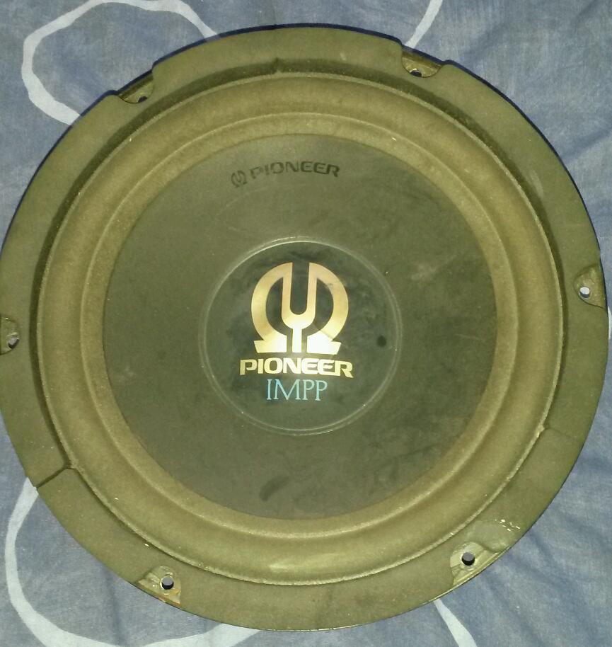 Pioneer free air subwoofer no box needed old school | in Washington ...