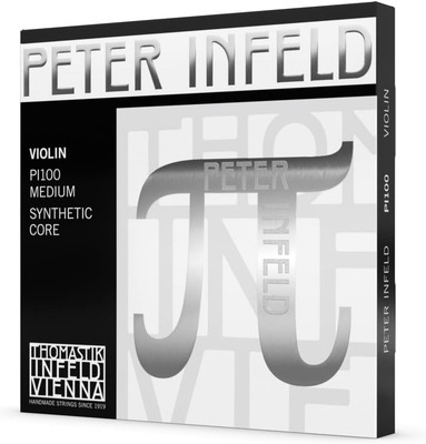 Thomastik Peter Infeld 4/4 Violin Strings Set with Platinum E