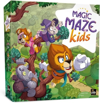Sit Down! Magic Maze Kids - Co-operative Real-Time Gameplay, Move Across the For