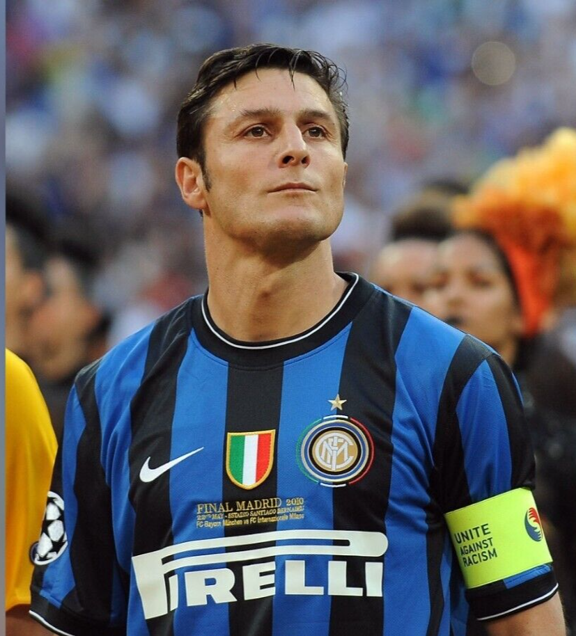 インテル・ミラノ 09/10 CL決勝 J. Zanetti ジャージ Inter Milan 2009/10 UCL Final Zanetti 4 Rare Home Futbol