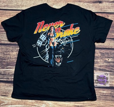 Never Broke Again Mens 3XL  Black Panther Graphic T-Shirt NBA YOUNGBOY brand