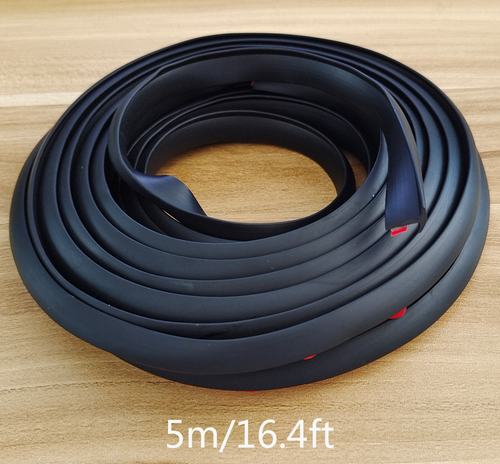 5M Universal Car Rubber Sealing Strip Seal Weatherstrip Edge Trim Slanted T-Type