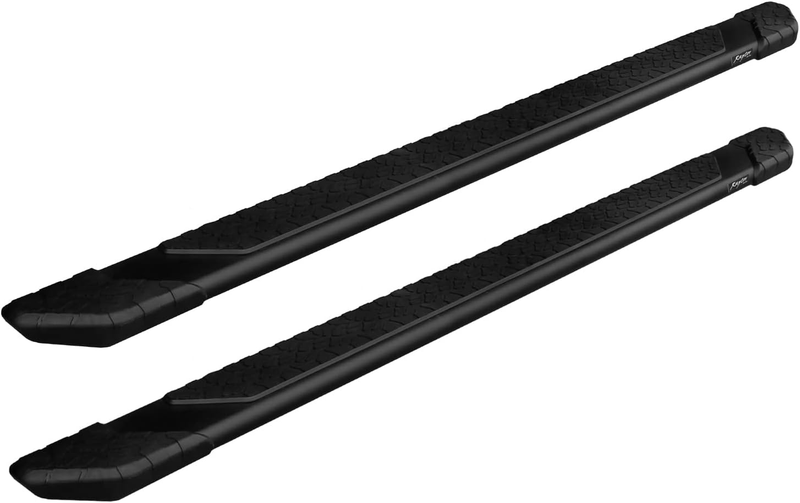Running Boards Steps 5In Treadsteps Black Aluminum for New Body Double Cab 2019-