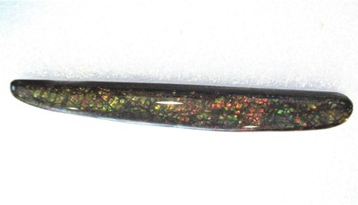 LARGE AMMOLITE GEMSTONE 86mm x 12mm