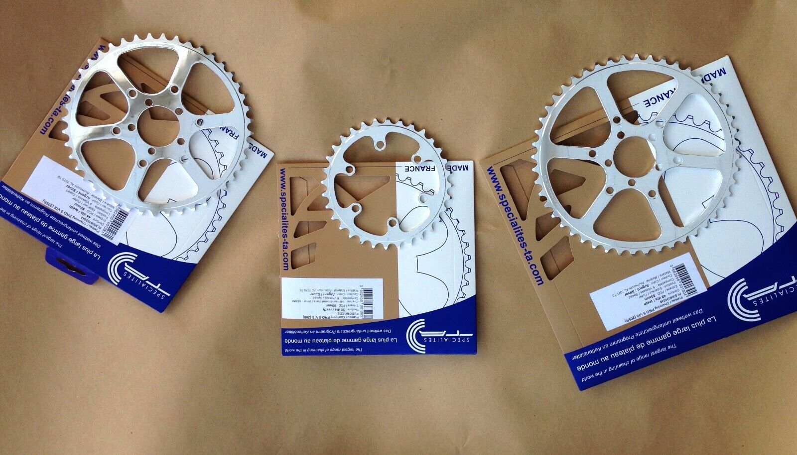 NEW! T.A. Pro 5 Vis Cyclotouriste Chain rings - All Sizes | eBay NEW! T.A. Pro 5 Vis Cyclotouriste Chain rings - All Sizes | eBay
