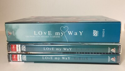 Love My Way: The Complete Series 1, 2, 3 Box Sets Australian Drama R4 PAL