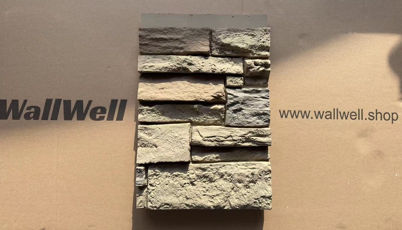 Faux Stone Panel 3.75-22.5 Sq Ft,Realistic Texture,Great for DIY Home