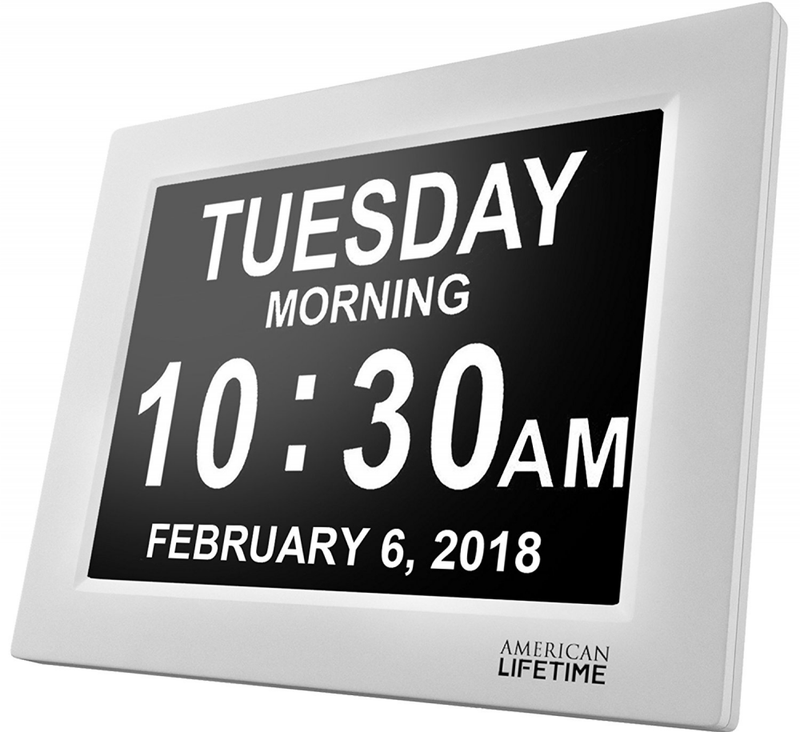 New Version Extra Large Display Digital Clock for Senior Mem