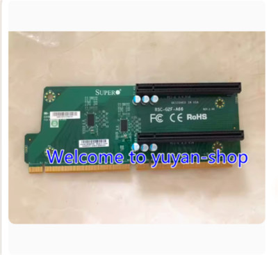 1PC Used Supermicro RSC-G2F-A66 Riser Card PCIEX16 #T5690 YS
