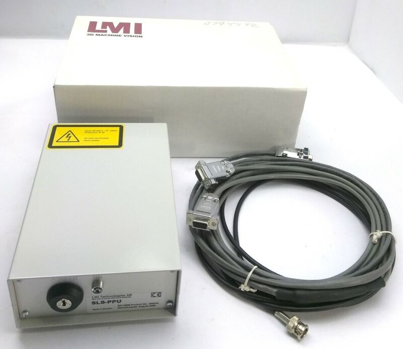 Lmi Sls-ppu Laser Power Supply, In: 110/230vac Out: 24vdc, X4 Db-15 W/ Cables