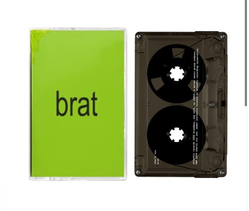 Charli XCX -BRAT (2000 Made) Limited translucent black
