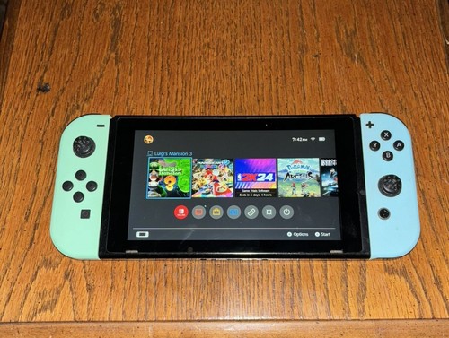 Nintendo Switch v2 Video Game Console HAC-001(-01) Animal