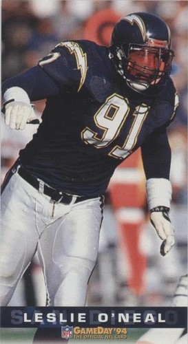1994 Fleer GameDay Leslie O'Neal #356