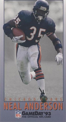 1993 Fleer GameDay Neal Anderson #57