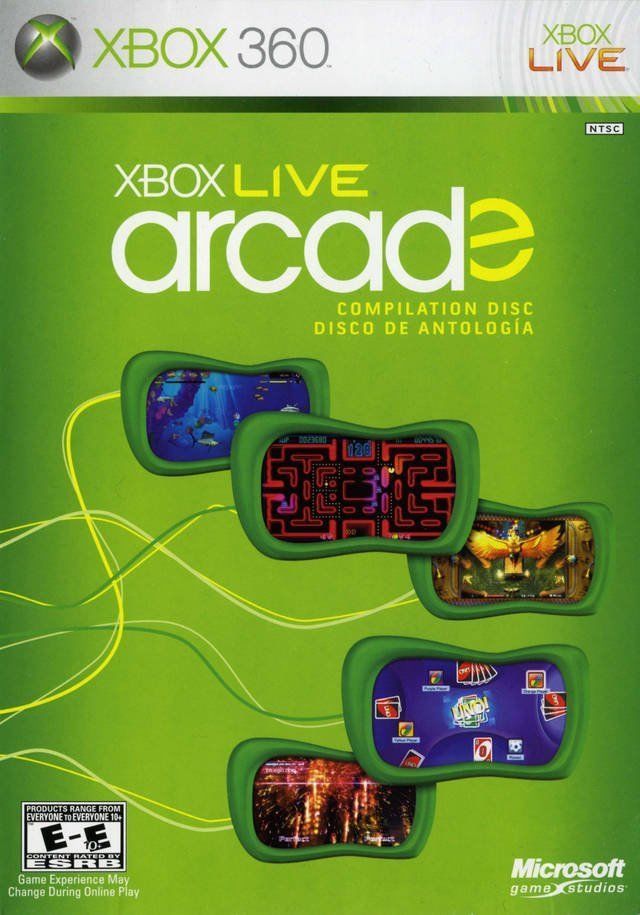 Microsoft Xbox 360 Arcade Video Games