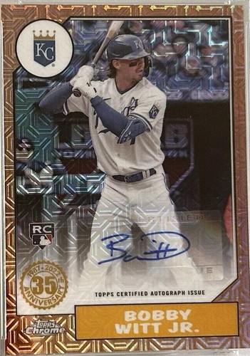 2022 Topps Update Series - Bobby Witt Jr. #T87CA-BWJ