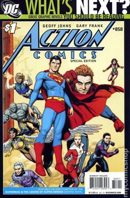 Action Comics Special Edition What's Next #858 VF 2010 Stock Image