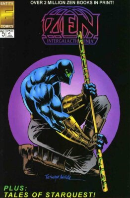 ZEN: INTERGALACTIC NINJA #5 (1993) VF/NM ENTITY