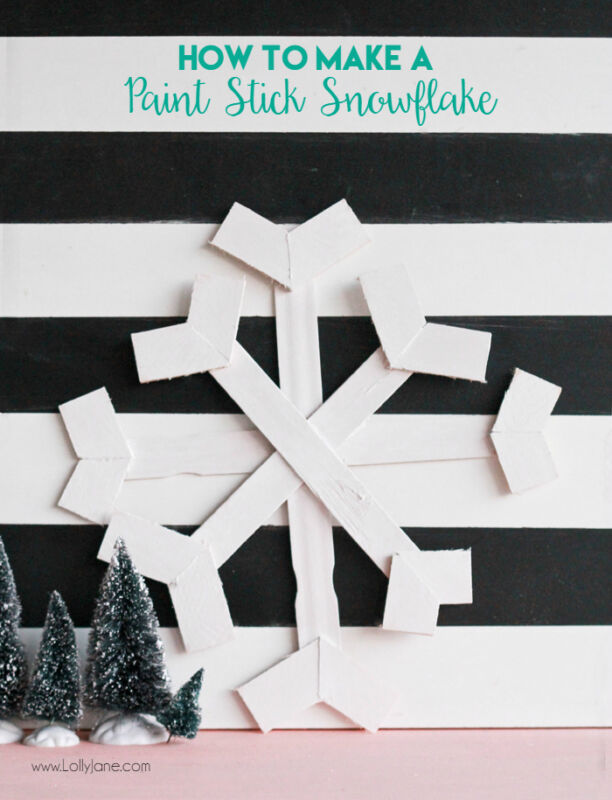 paper wrapped Christmas trees - Lolly Jane