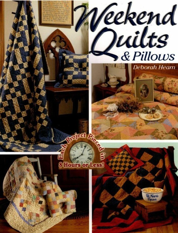 NEW WEEKEND & PILLOWS EACH PROJECT PIECED IN 8 HOURS
