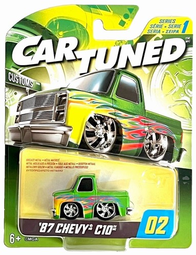 '87 CHEVY C10 カスタムミニカーセット CAR TUNED '87 CHEVY C10 SQUAREBODY LOWRIDERS SERIES 3 | eBay