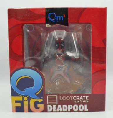 Marvel QMx Q Fig DEADPOOL Loot Crate Exclusive VINYL FIGURE