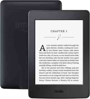 Kindle Paperwhite (7th Gen) E-reader 6'', Wi-Fi, Waterproof Built-in Light Black