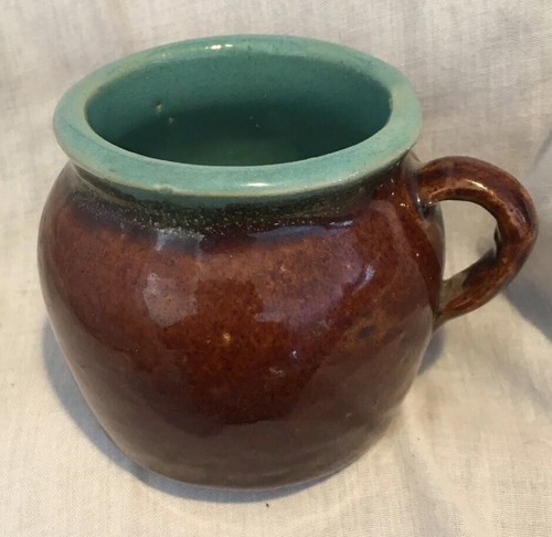 Vintage Red Wing Stoneware Glazed Village Green Coffee Cup Jar  *EX+++ 1950’s