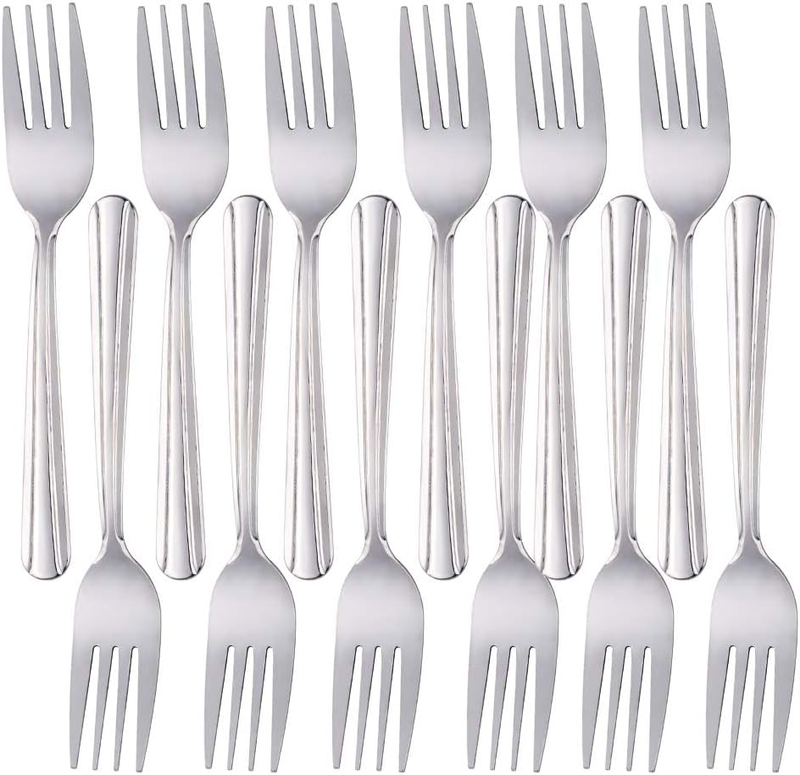Salad Fork 6-Inch Tea Dessert Fork Stainless Steel Small Din