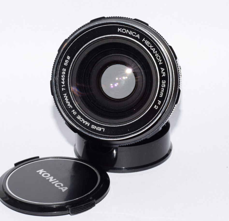 KONICA コニカ HEXANON AR 35mm F2 ARマウント KONICA HEXANON AR 35mm f/2 EE AR Mount | eBay
