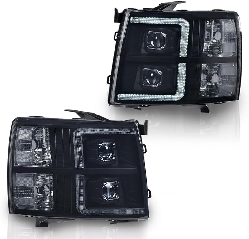 Headlights for Chevy Silverado 1500 2007-2013 Chevy Silverado 2500 3500 2007-14