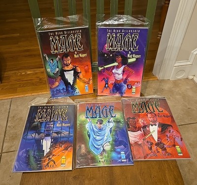 Lot Of 5 MAGE:THE HERO DISCOVERED In This Group Is Book Number 1,2,3,4,5. New