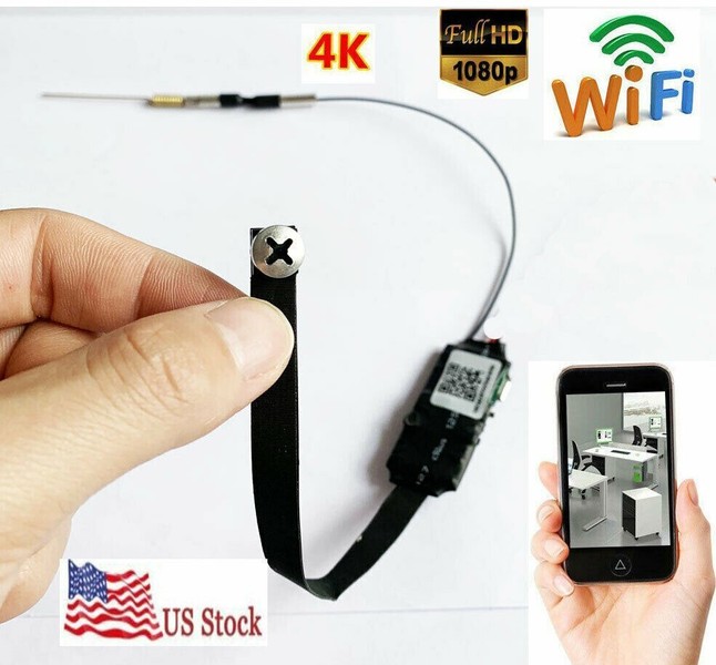 1080P 4K HD Wireless WiFi Mini DIY Screw Camera DVR - Image 4