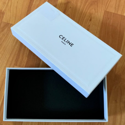 NEW CELINE PARIS AUTHENTIC EYEGLASSES SUNGLASSES WHITE EMPTY BOX MADE IN ITALY!