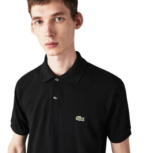 

Мужская рубашка-поло Lacoste Black Classic Fit, Черный