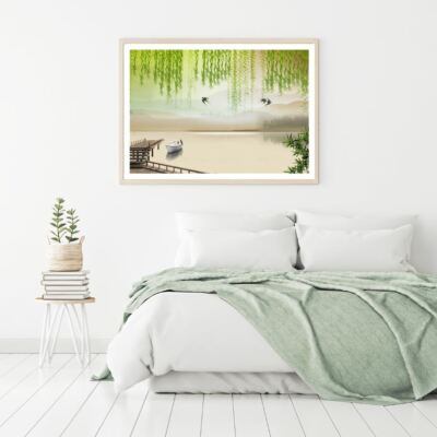 Nature Vector Art Scenery Print Premium Poster High Quality choose sizes