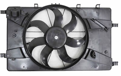 Dual Radiator & Condenser Fan Assembly For 2011-2017 Cruze, Verano