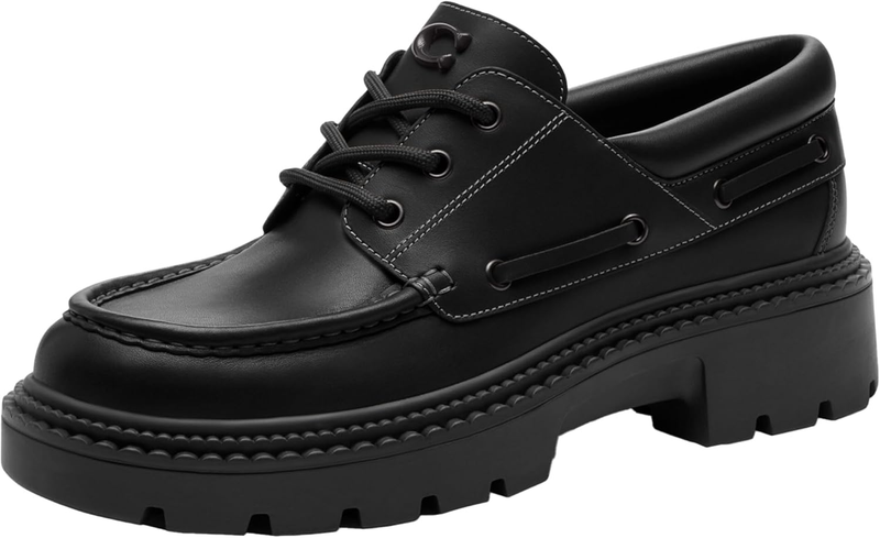 Coach Mens Lug Sole Boat Shoe