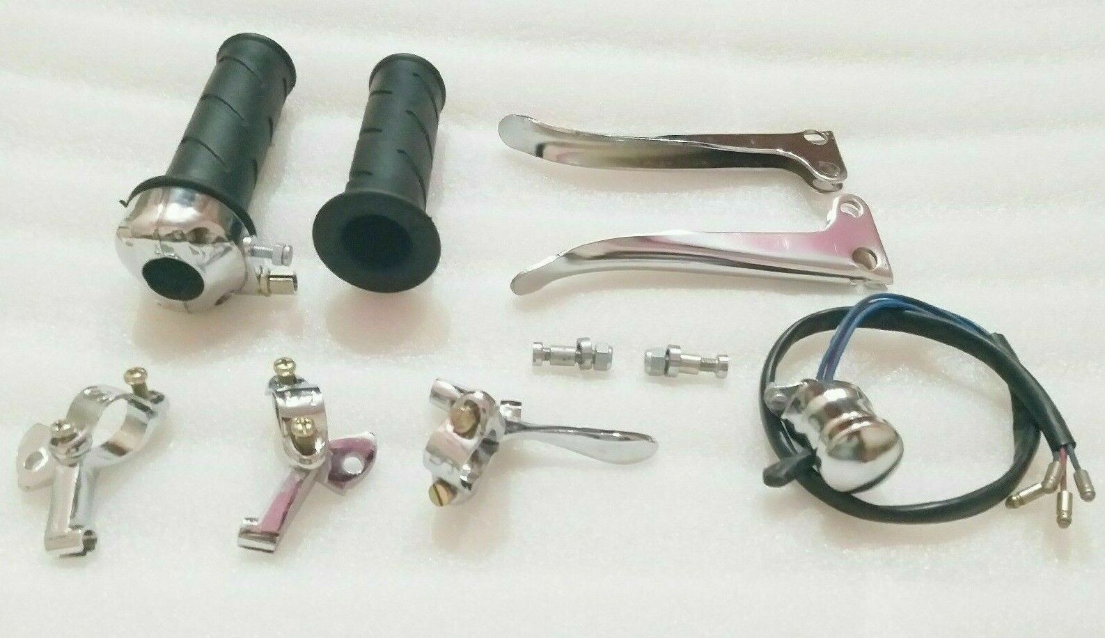 FOR ROYAL ENFIELD NEW COMPLETE LEVER ASSEMBLY SWITCH KIT VINTAGE MODEL  