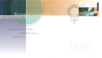 Australia 1997 FDC  Fighting Breast Cancer