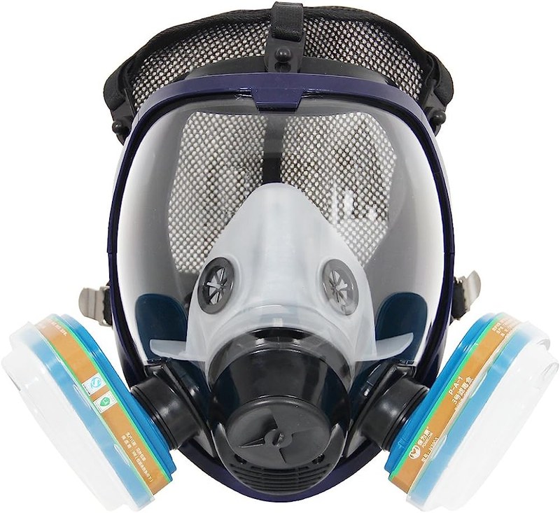 Complete Suit 6800 Reusable Full Face Respirator for Painting, Polishing, Weldin