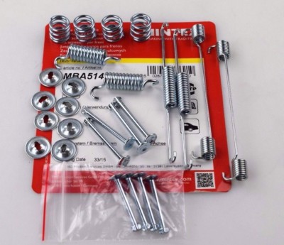 FORD CAPRI Mk1 1.6 Brake Shoe Fitting Kit Rear 69 to 74 LE TRW 6530514 Quality