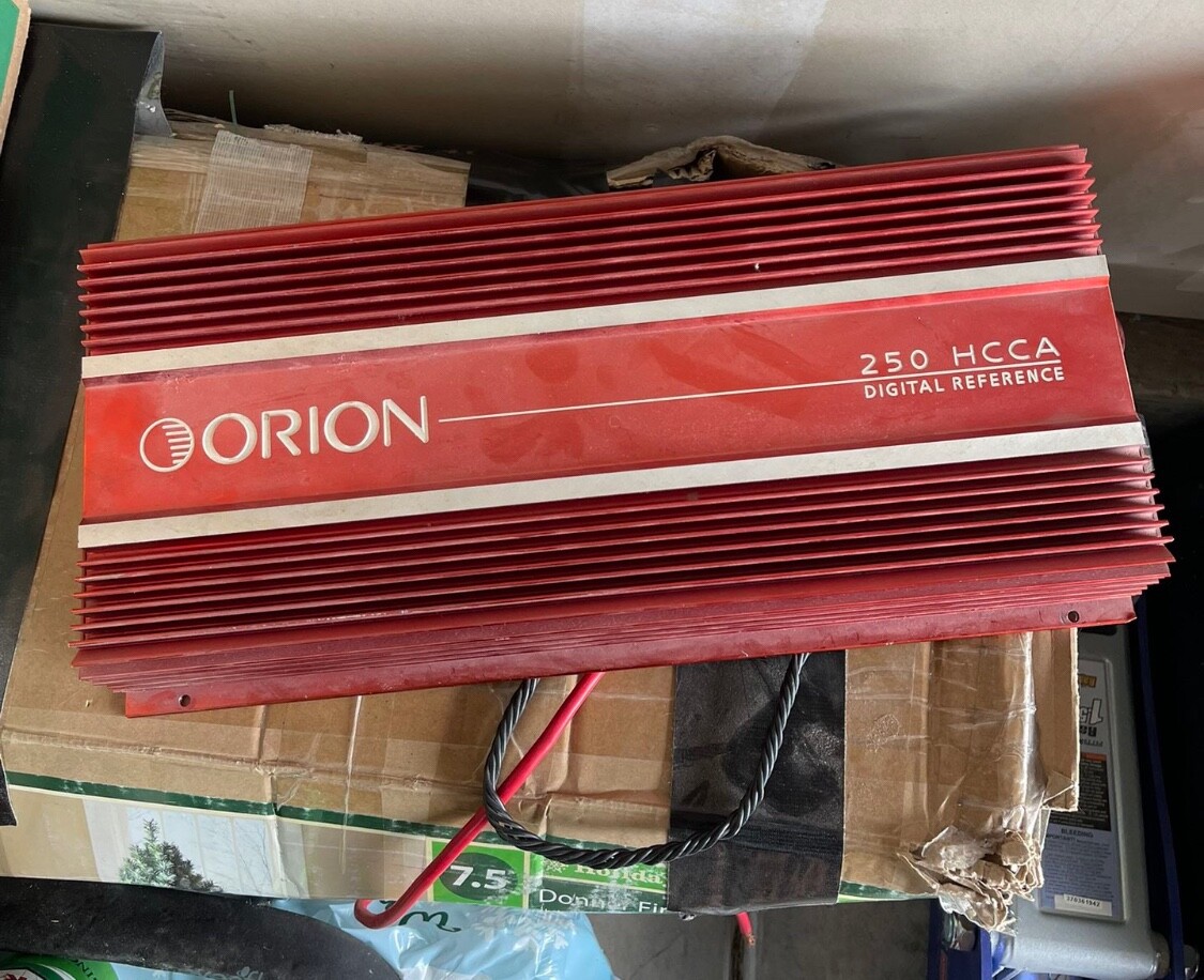 ORION HCCA 250 COMPETITION 2chアンプ 実働 希少 バラ売り価格 ar