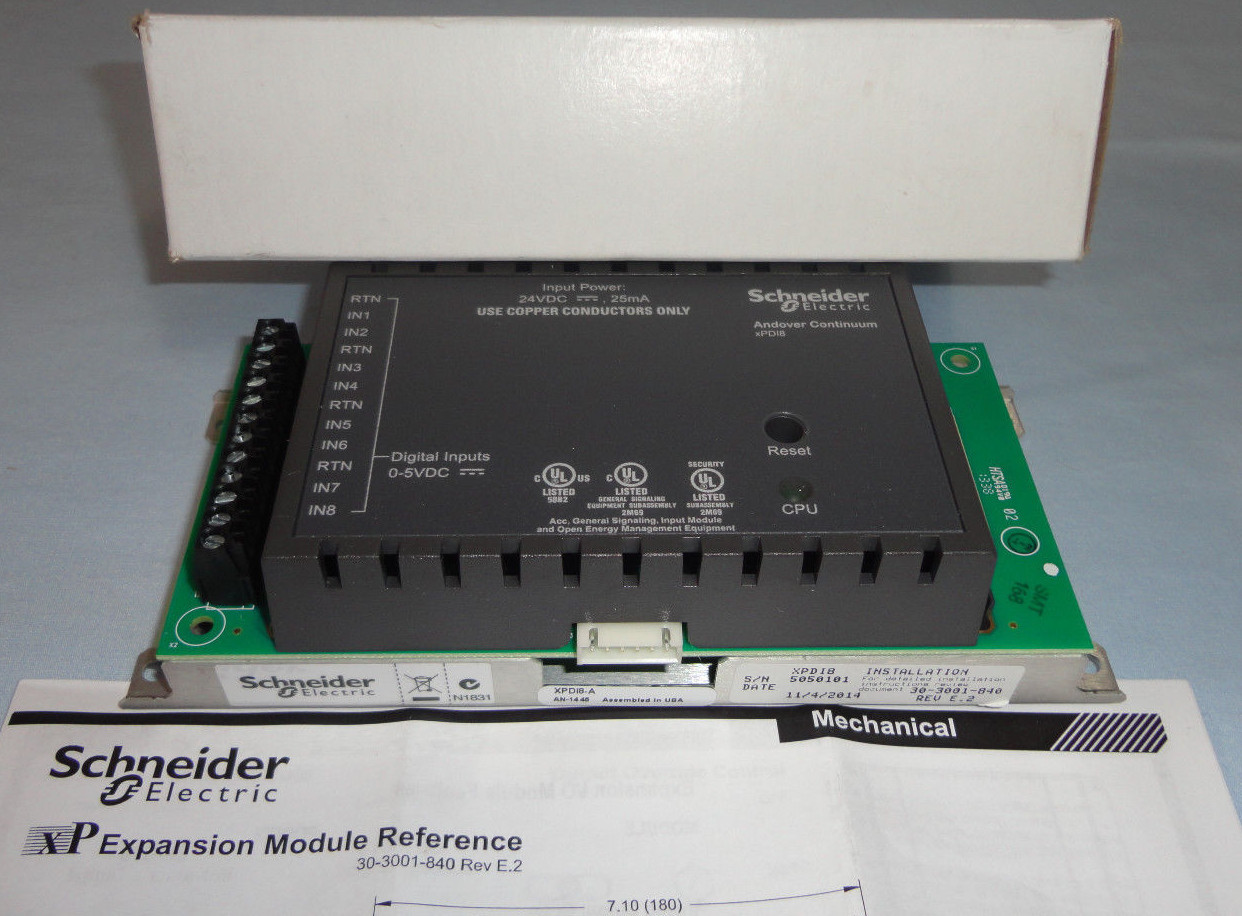Schneider Electric XPDI8 Expansion Module XPDI8-A 24 VDC NEW