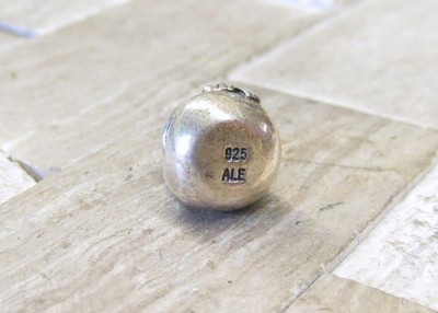Pandora Sterling Silver Snowman Bead / Charm ~ 15-E9042