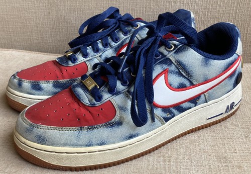 3×1 × Nike Air Force 1 Low \"Denim Pack\" Nike Air Force 1 Low Premium 3x1 Denim Pack Stonewash Blue